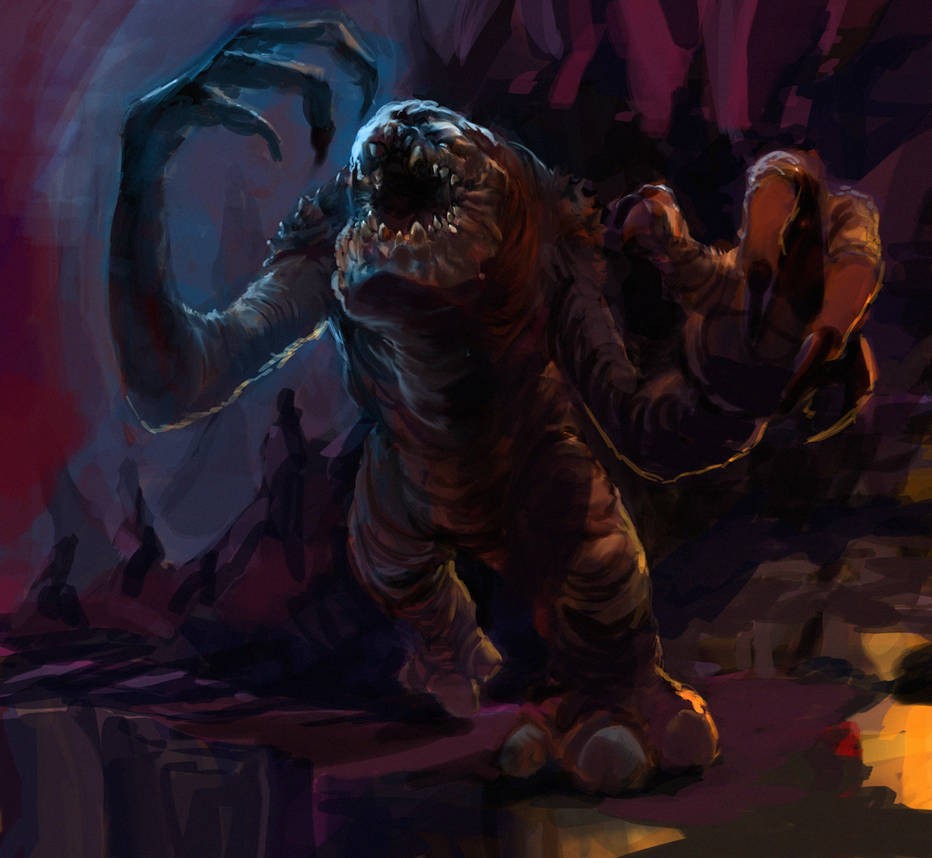 Rancor! by Chongo-zilla on DeviantArt