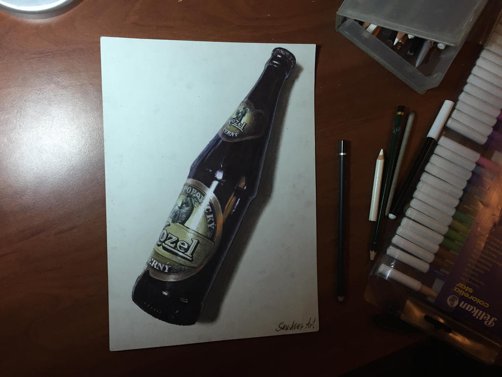 Beer 3D on paper