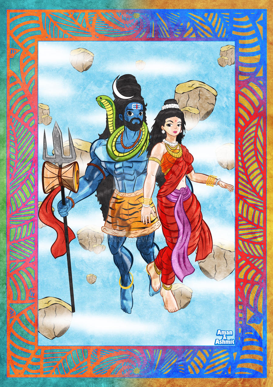 Shiv Parvati by Achhonkar on DeviantArt Shiv Parvati by Achhonkar on DeviantArt