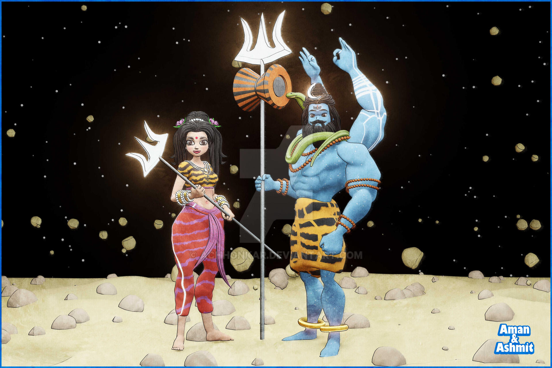 Shiv Parvati by Achhonkar on DeviantArt Shiv Parvati by Achhonkar on DeviantArt