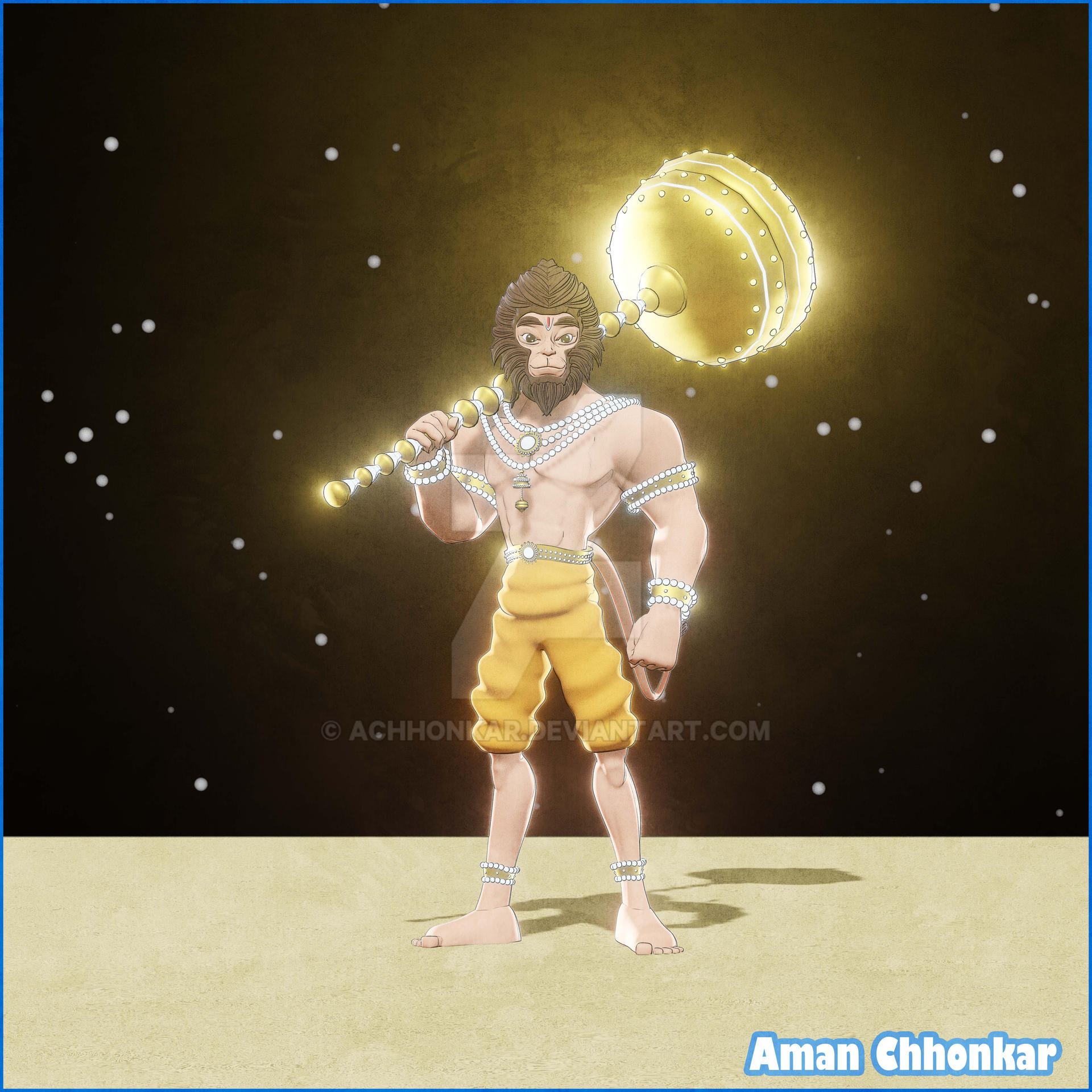 Hanuman Ji by Achhonkar on DeviantArt