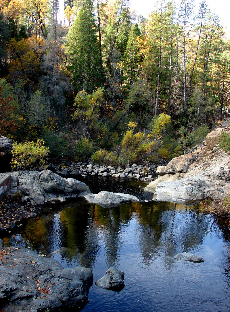 Rainbow Pool in Autumn