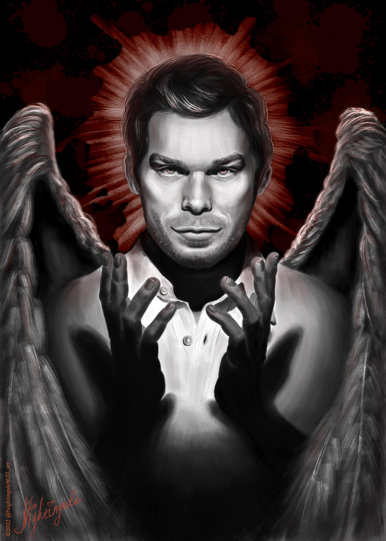 Angel of Retribution by Nightingale8622art on DeviantArt