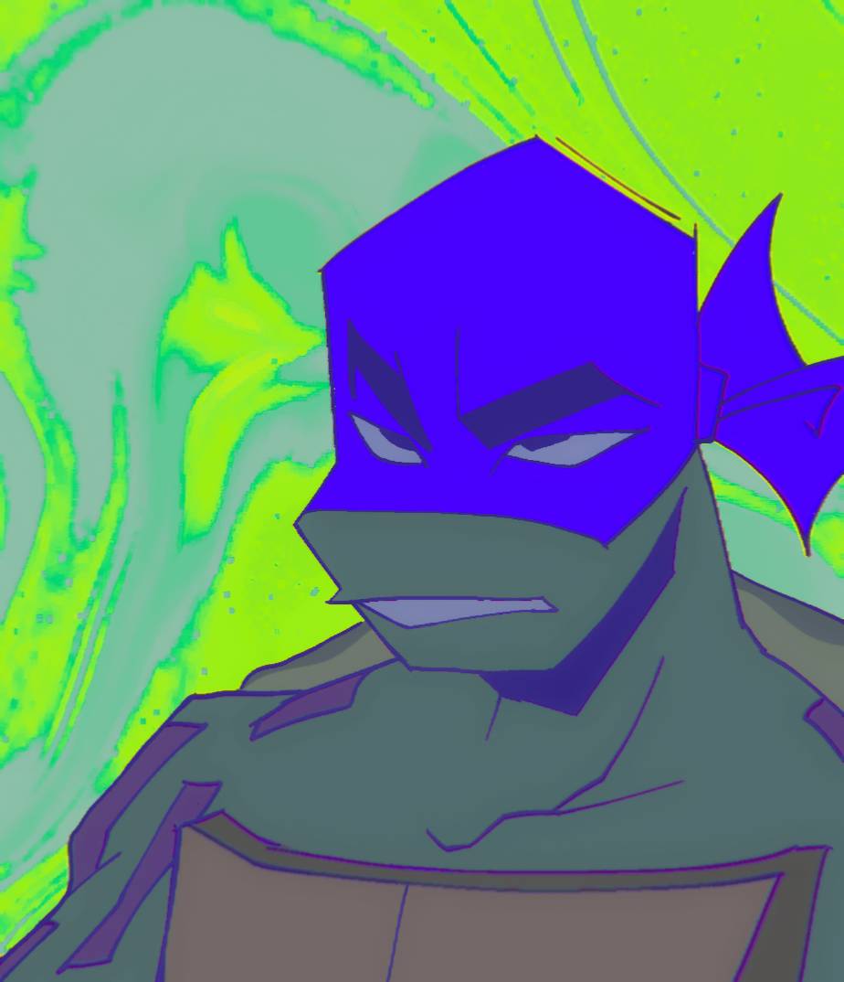 Side Profile Rottmnt Shell RotTMNT Donnie by pasatijik on DeviantArt