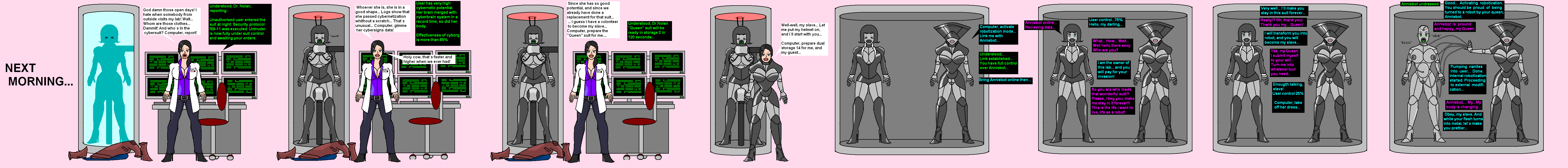 Sabine Robotization Deviantart Robotization story part 3 by vanSchalk on DeviantArt