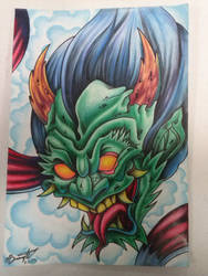 Hannya Demon Finished