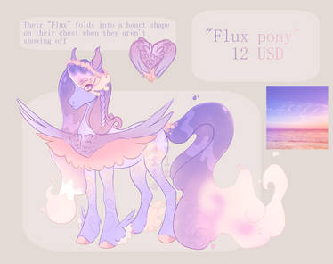 Flux pony ADOPTABLE |CLOSED|