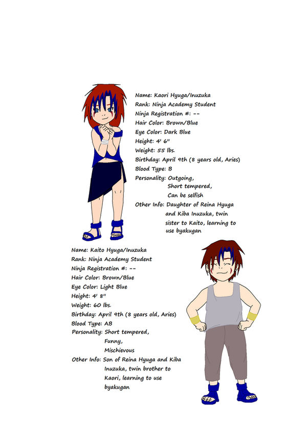 Kaori And Kaito Hyuga Inuzuka By Animefreakz123 On Deviantart Kaori And Kaito Hyuga Inuzuka By Animefreakz123 On Deviantart