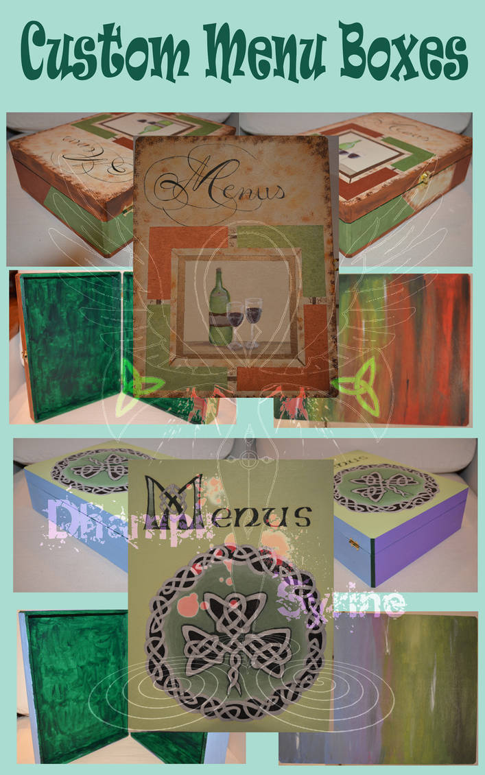 Menu Boxes by DhampirDesigns on DeviantArt