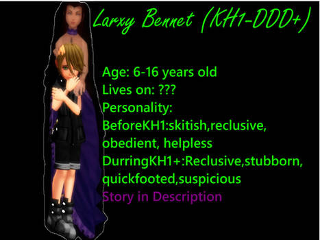 KH1 Larxy Bio: Story in Description