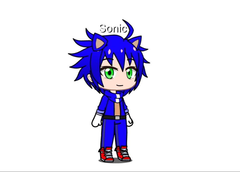 Sonic Sonic The Hedgehog Gacha Club by cjfn on DeviantArt