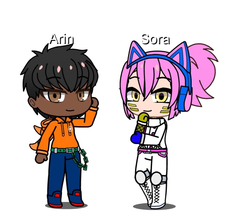 Arin And Sora Lego Ninjago Dragon Rising Gacha by cjfn on DeviantArt