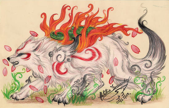 realistic okami