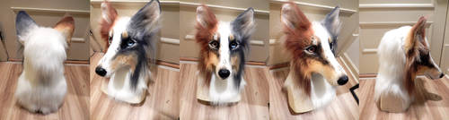 Sheltie Fursuit Head