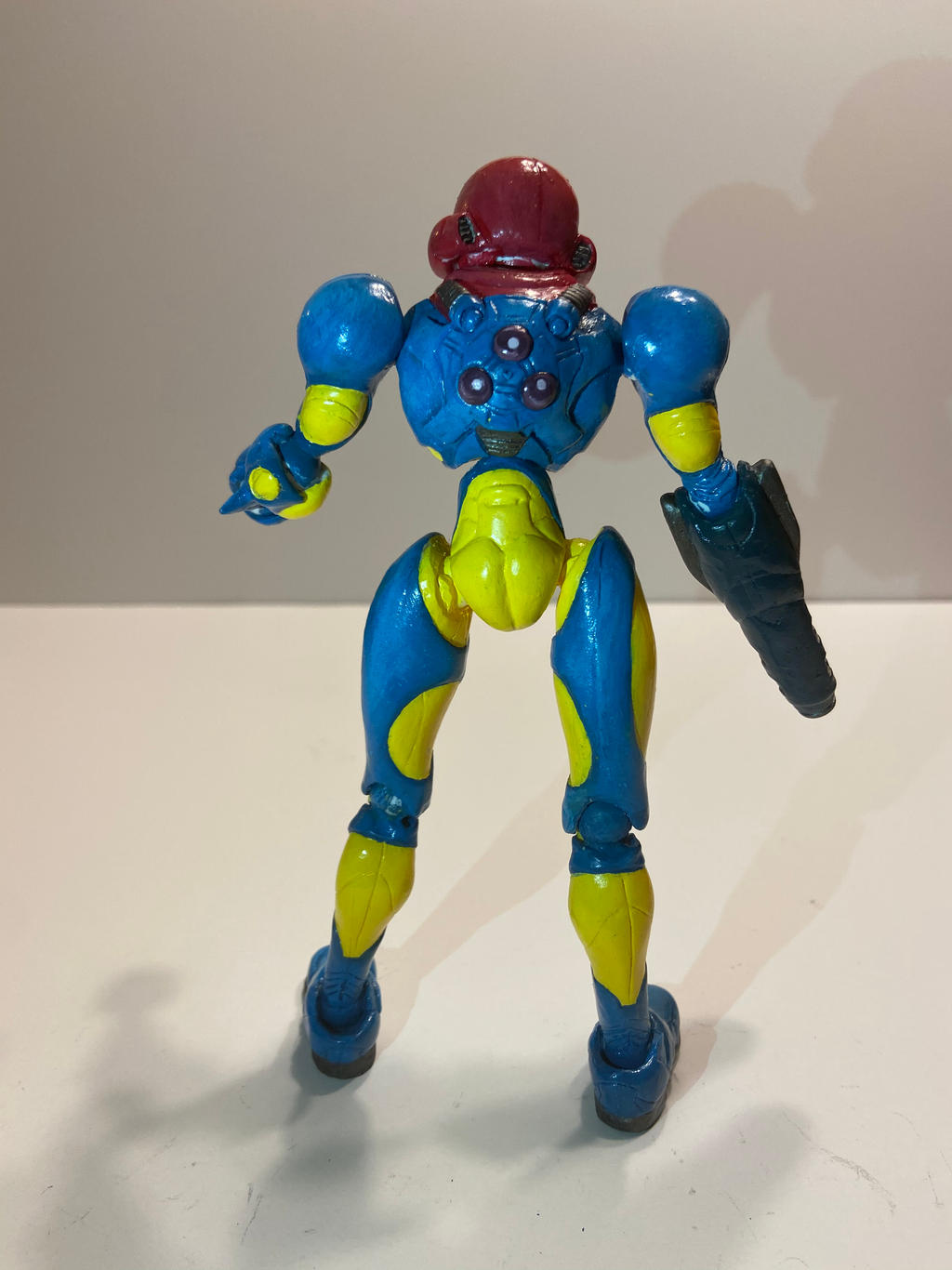 Metroid Figure Custom Metroid Fusion Custom Samus Figure by squarepupilsherald on DeviantArt
