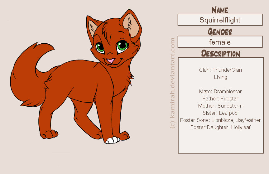 Squirrelflight, Warriors Wiki, FANDOM powered by Wikia