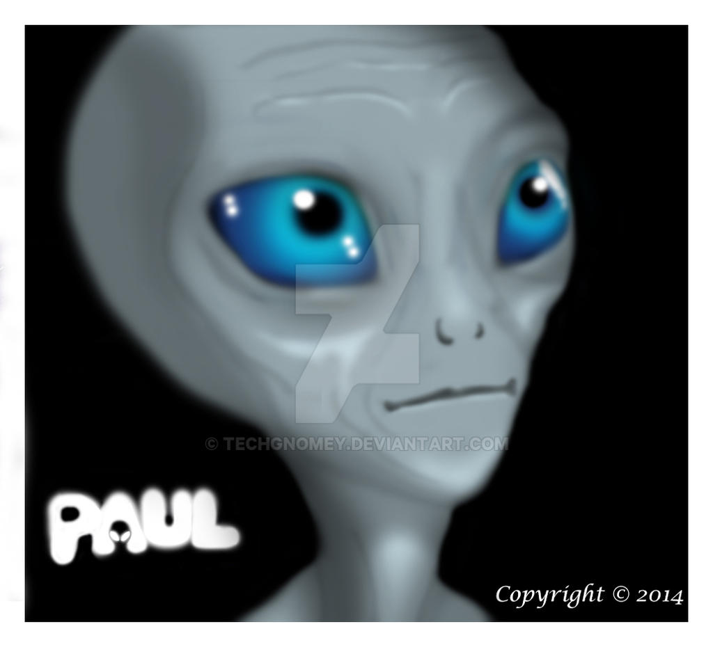 Paul The Alien by TechGnomey on DeviantArt