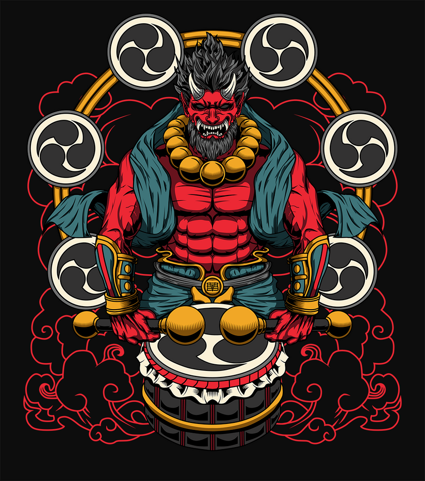 Raijin by voidartwear on DeviantArt