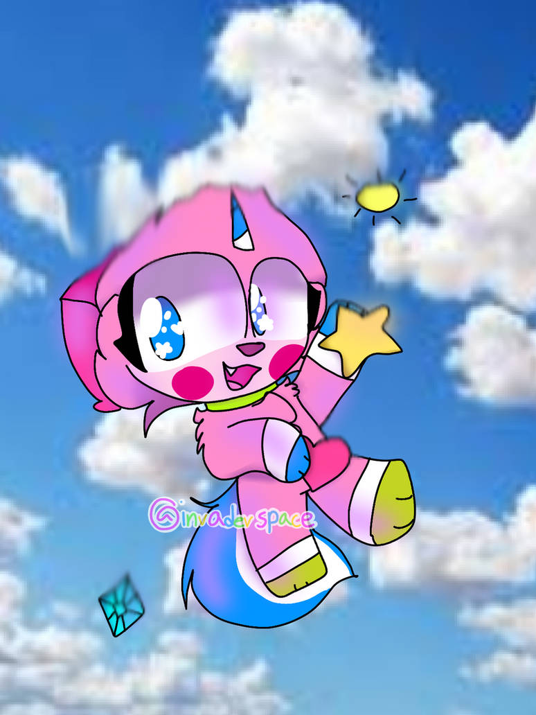 Unikitty Explodes Unikitty falling by invader-space on DeviantArt