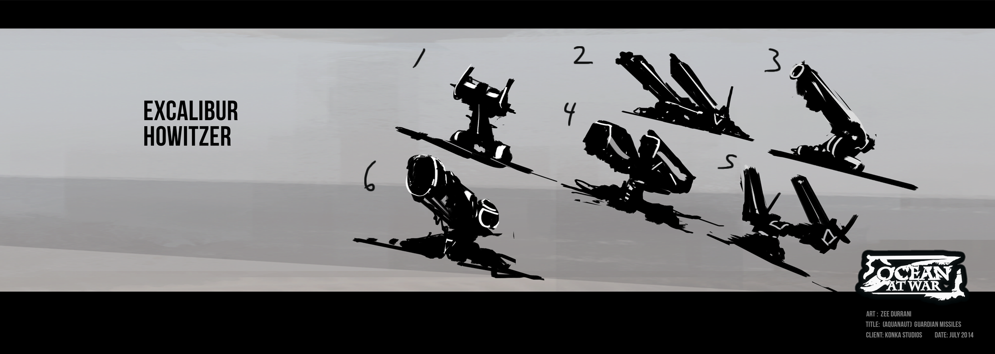 Ocean at War - Howitzer Concepts