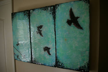 Birds Triptych