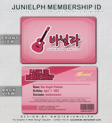 Juniel Banilla Fanclub Membership ID