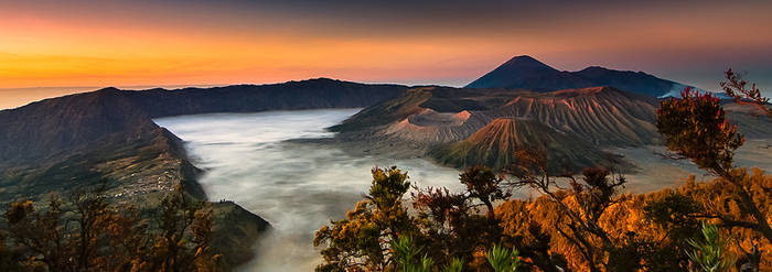 Dawn at Mount Bromo