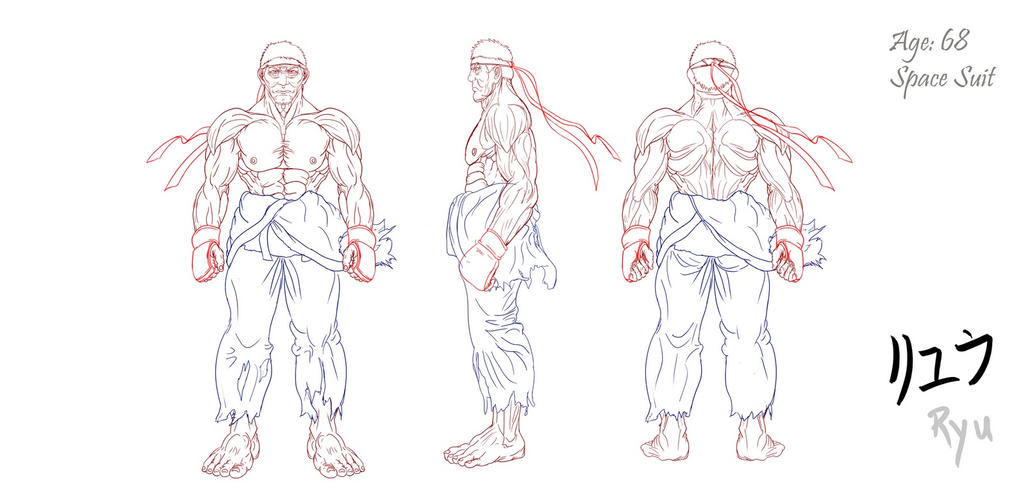 Old Ryu Line Gi by Natsugi on DeviantArt