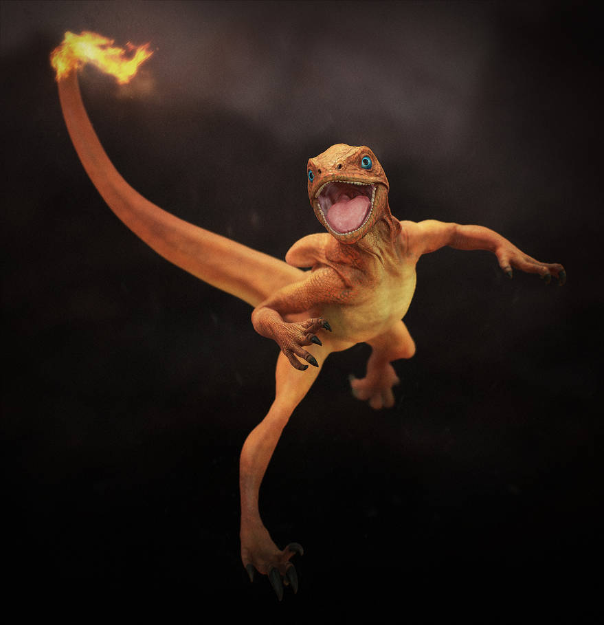 Charmander front 1 by Natsugi on DeviantArt