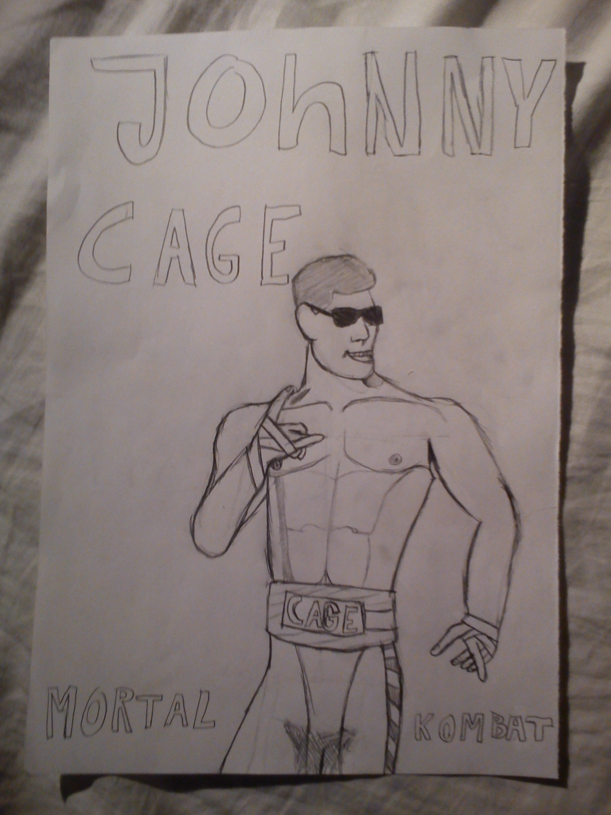 A Horrible made Johnny Cage