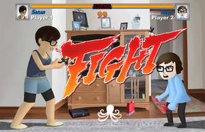Self-Portrait Xbox VS Wii