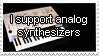 Analog Synthesizers Stamp