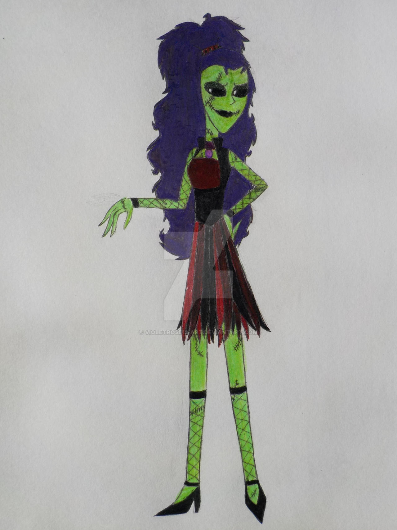 Icky Vicky by VioletRose13-Art on DeviantArt