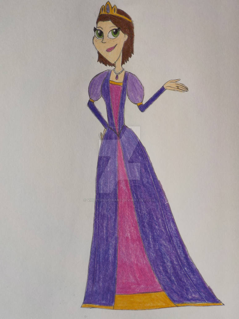 Queen Rapunzel by VioletRose13-Art on DeviantArt