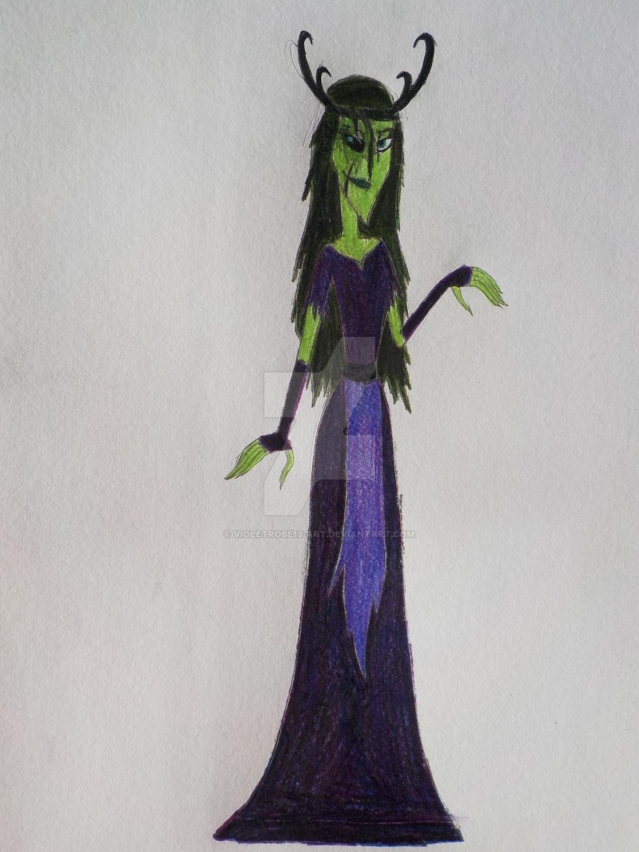 Hel Deviantart Hel (Design) by VioletRose13-Art on DeviantArt