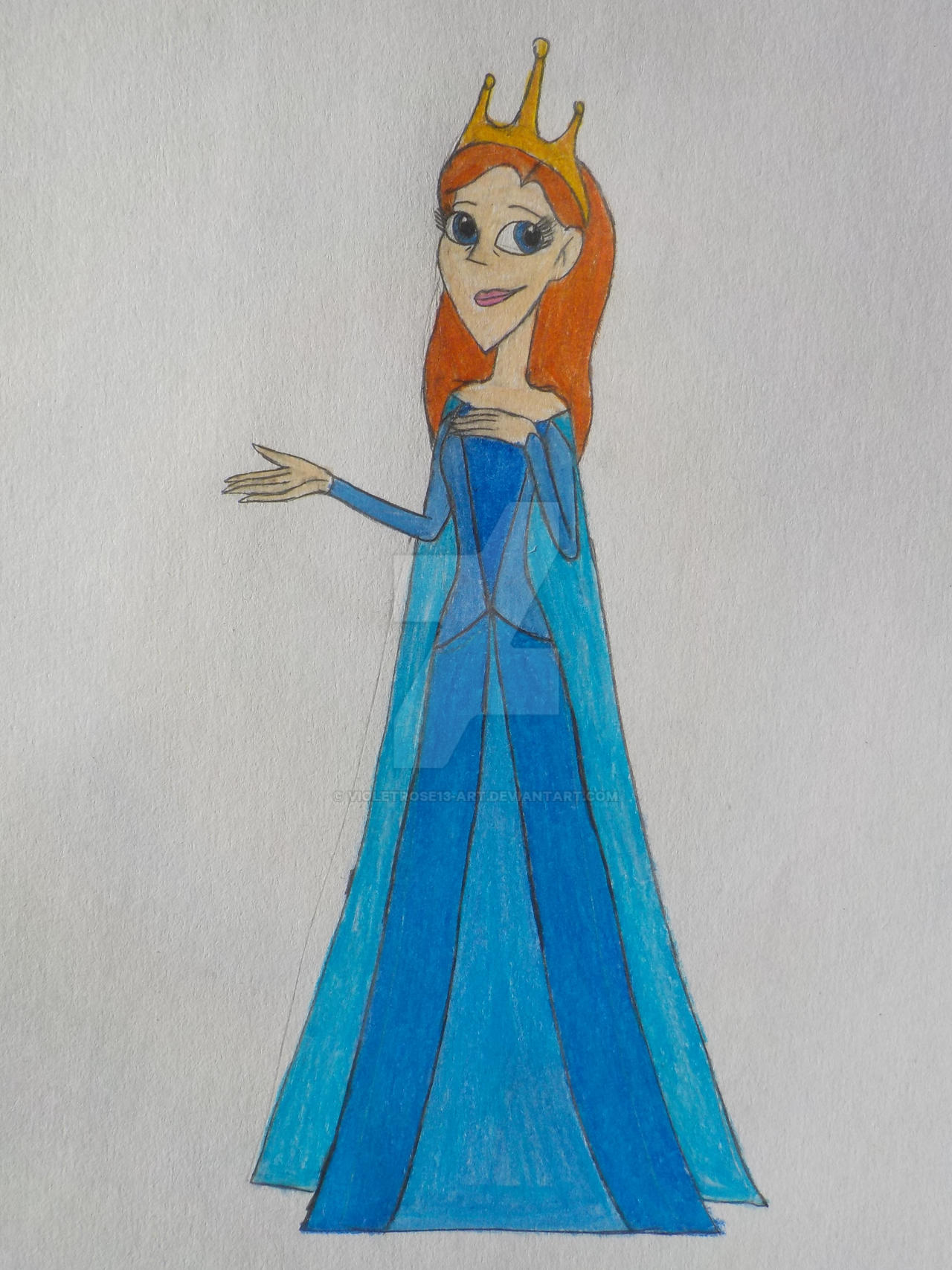 Queen Monica by VioletRose13-Art on DeviantArt