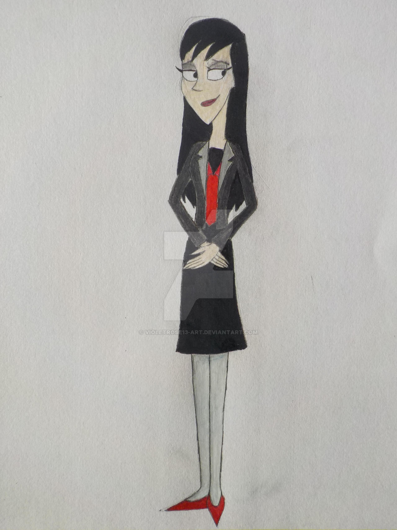 Emily Deitz Emily Deetz (Design) by VioletRose13-Art on DeviantArt
