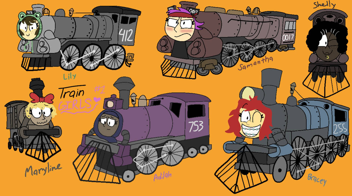 Train Girls #1 by t00nedl00n on DeviantArt