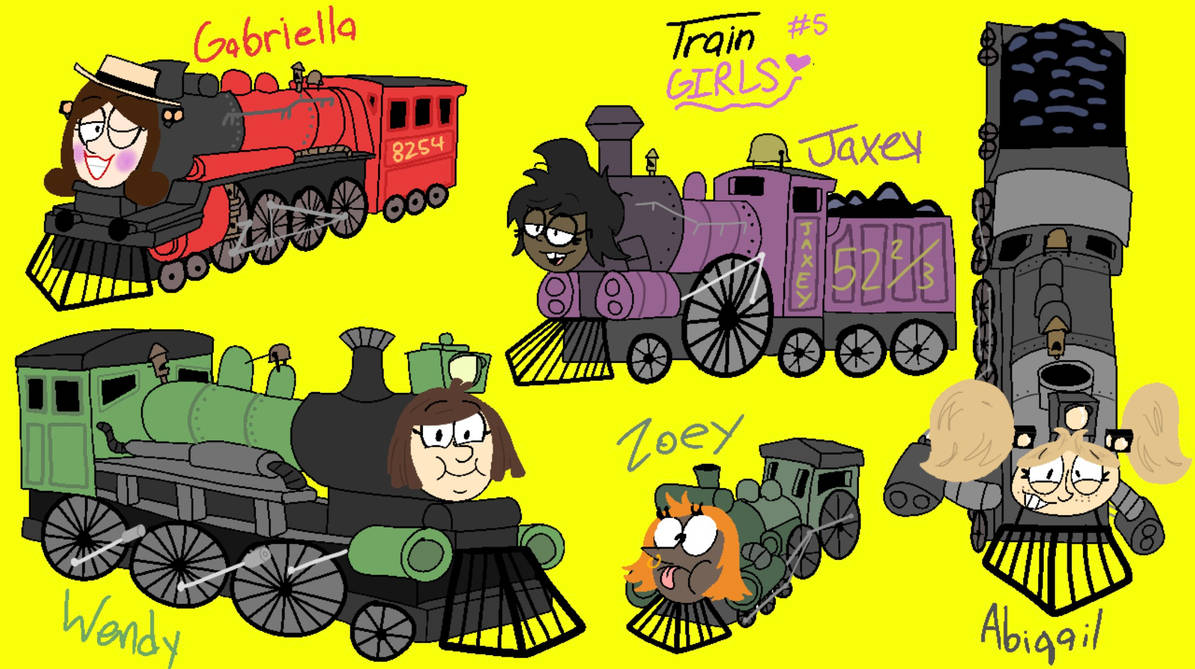 Train Girls #5 by t00nedl00n on DeviantArt