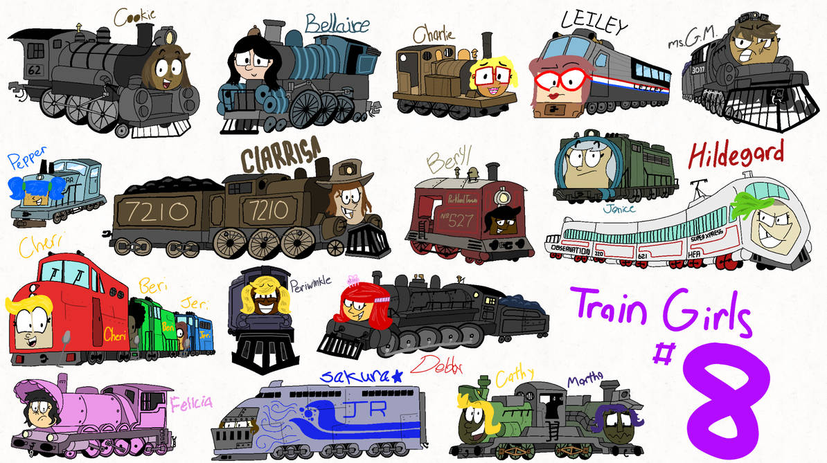 Train Girls #8 by t00nedl00n on DeviantArt