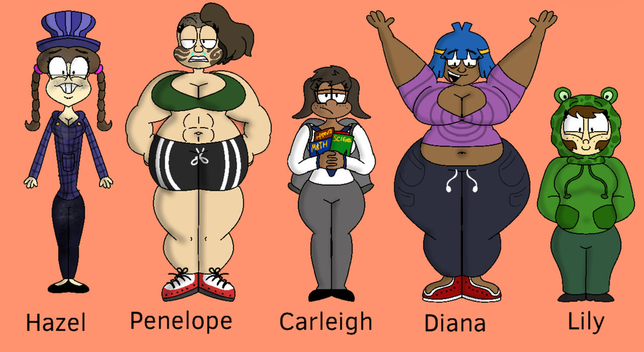 Human Train Girls (#3) by t00nedl00n on DeviantArt