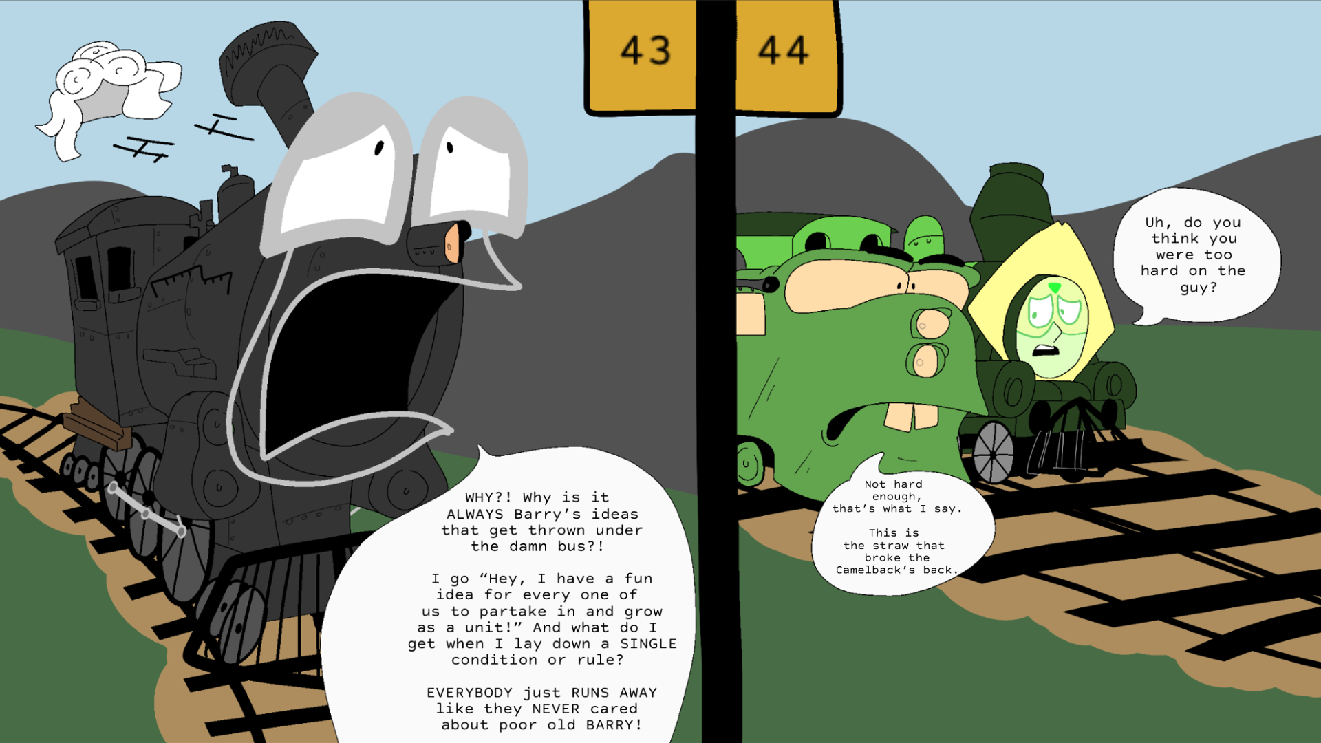 Train Girls Comics 3 - A Costumed Conundrum #8 by t00nedl00n on DeviantArt