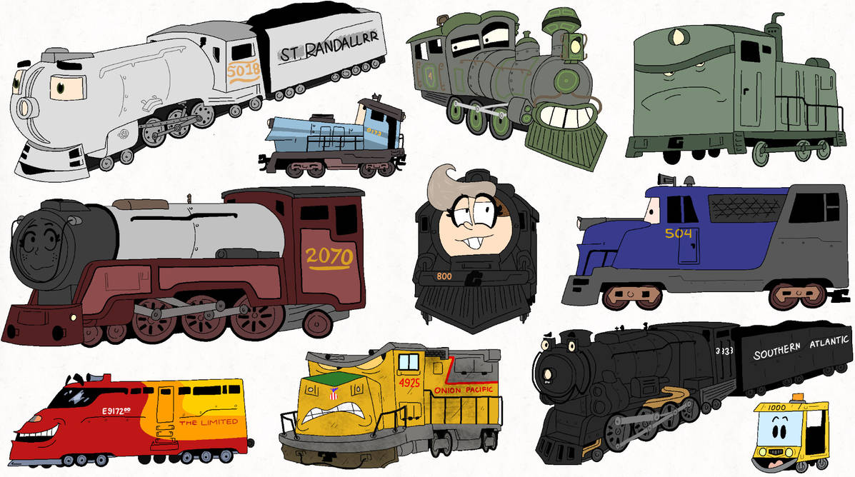 Train Design Collection #1 by t00nedl00n on DeviantArt
