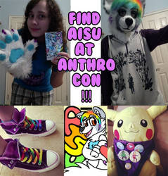 FIND ME AT ANTHROCON