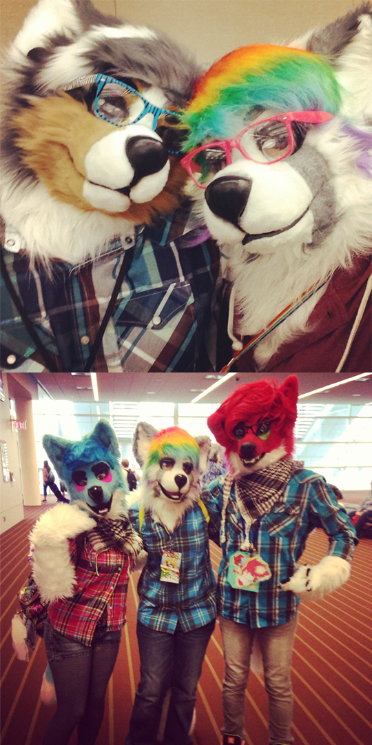 Doe Suiters at Anthrocon 2013