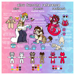 AISU TRIPLE FURSONA REFERENCE