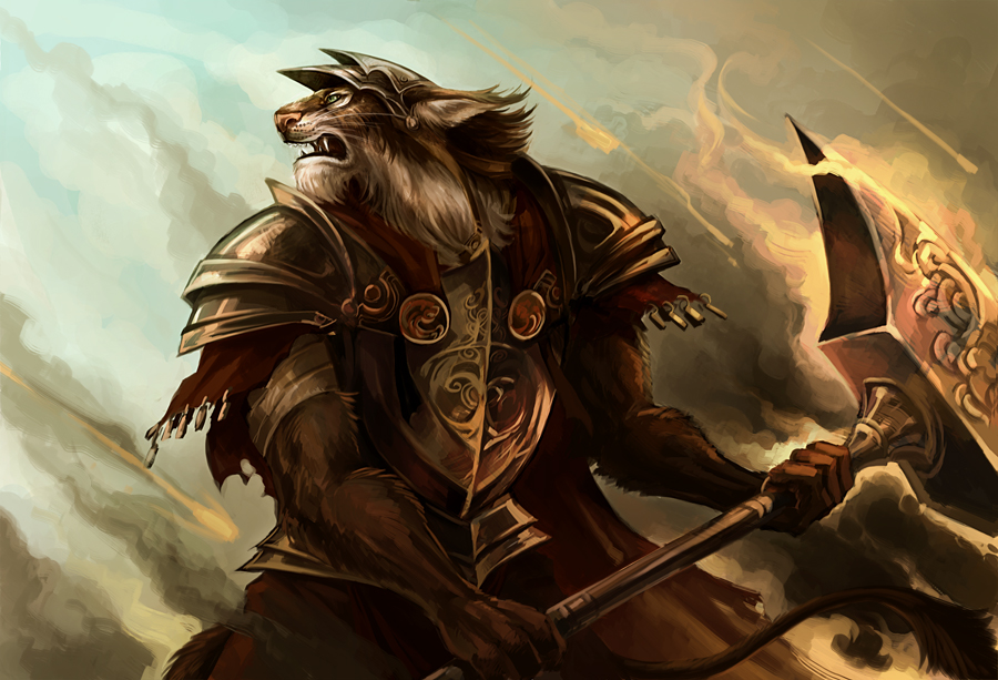 Lynx warrior by sandara
