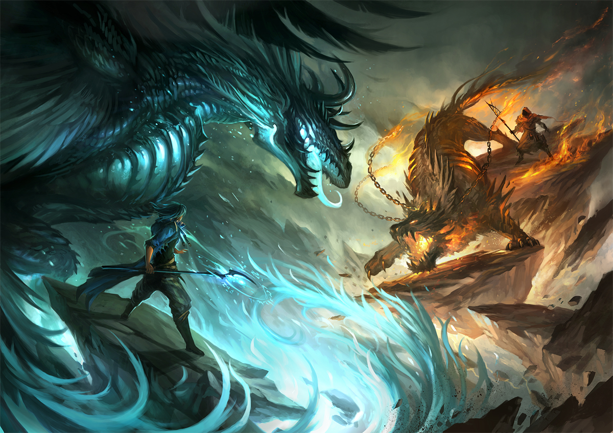 Mage battle