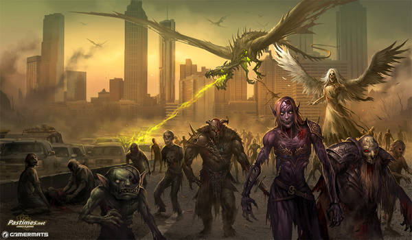 Atlanta Zombies playmat by sandara
