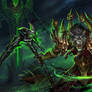World of Warcraft - Worgen Warlock
